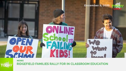 Ridgefield families rally for in classroom education