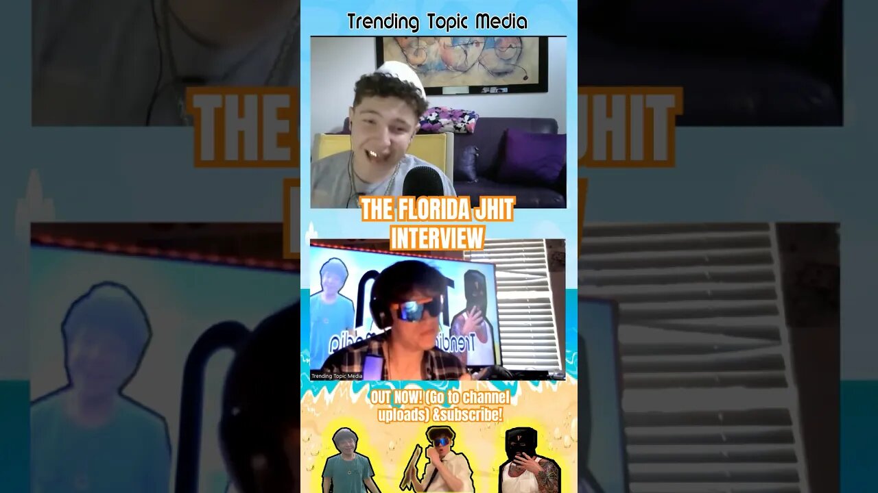 @TheFloridaJhit Interview Out Now!! #thefloridajhit #interviewshorts #interview #streamer