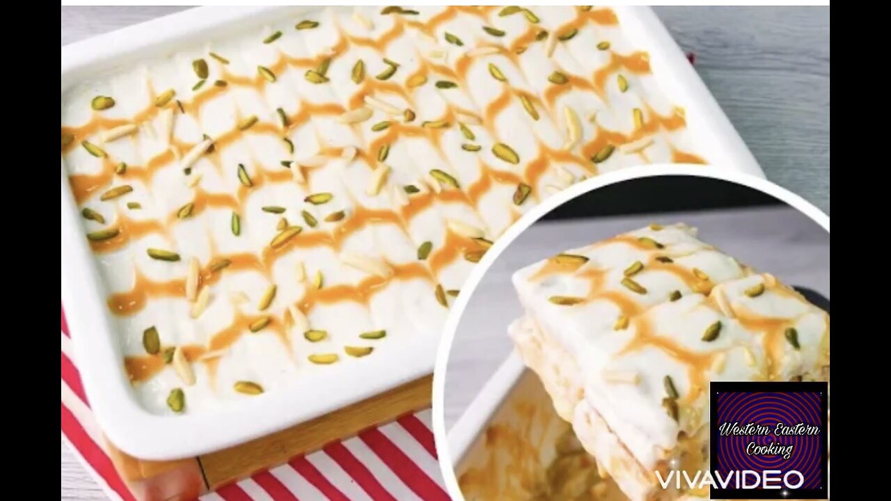 Caramel Shahi Tukray Lasagna Recipe