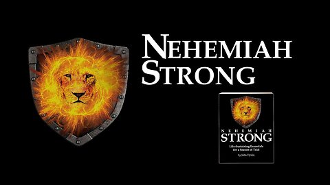 John Dyslin Author NEHEMIA STRONG Premieres Tonight 5PM