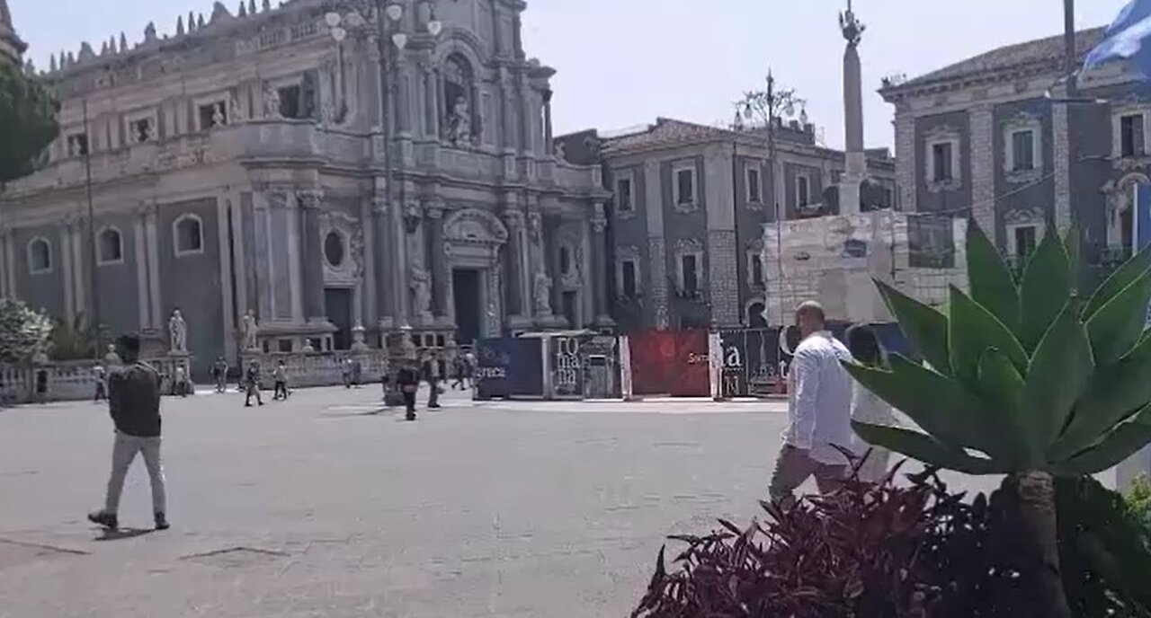 Walking the Ancient Streets in Catania, Sicily