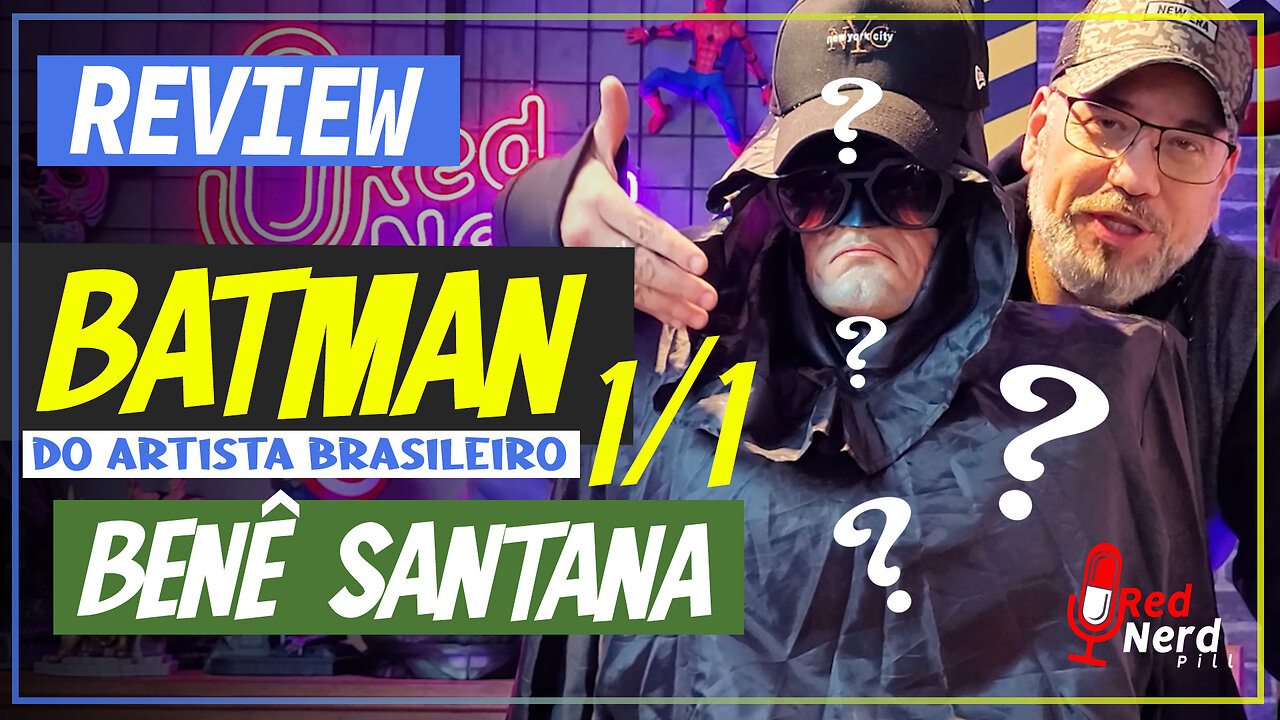 Review - Batman 1/1 Bust - by Benê Santana