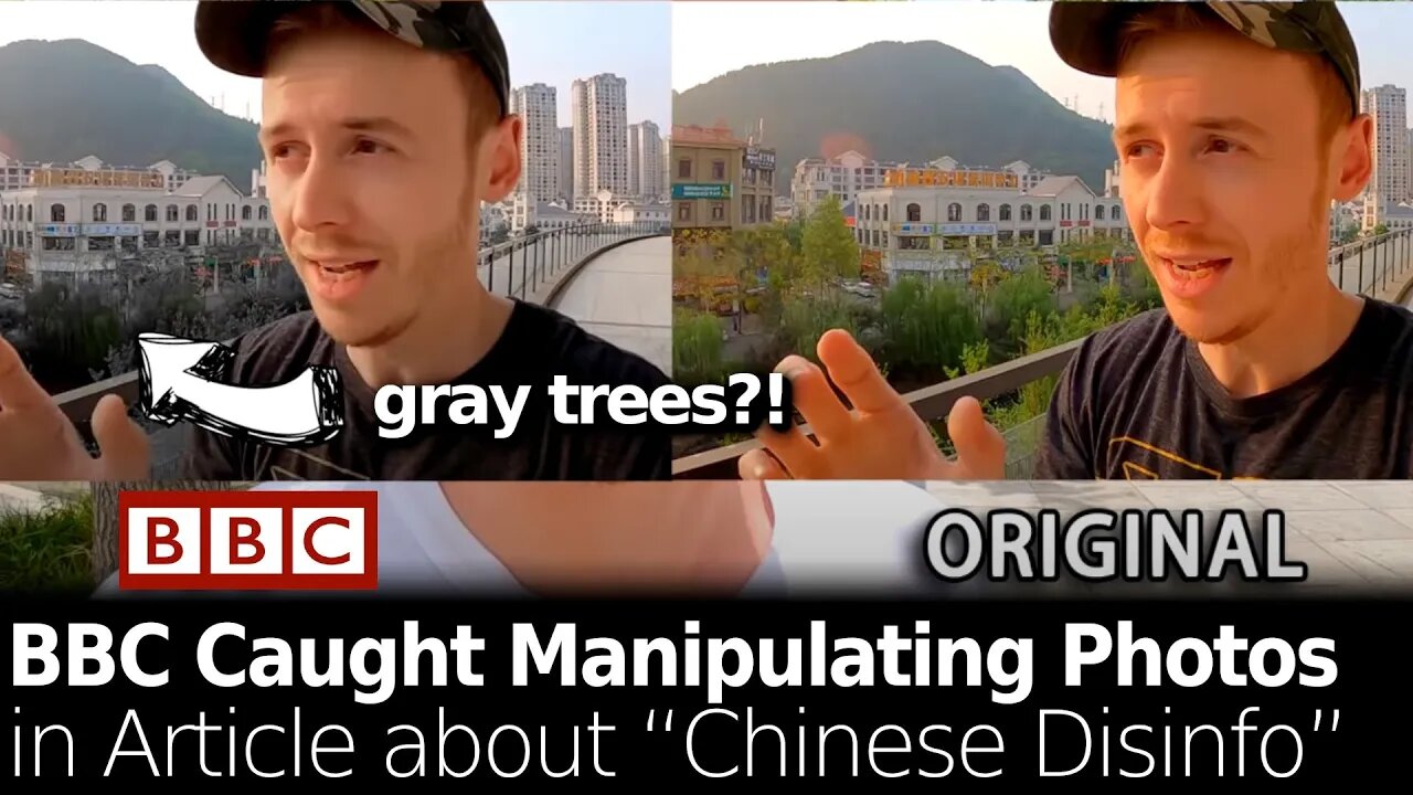 BBC Caught Manipulating Photos in Article about “Chinese Disinfo,” Then Deleting It