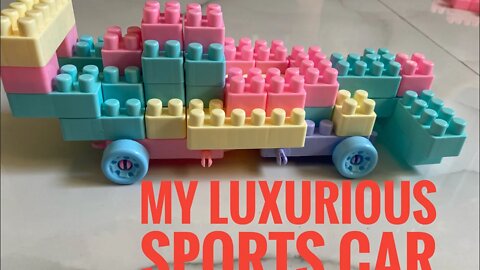 My luxurious sports car/How to make sports car with blocks