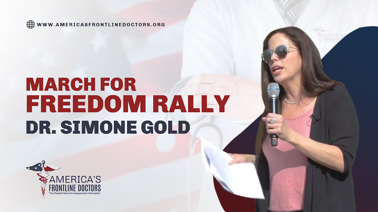 Los Angeles Freedom March with Dr. Simone Gold