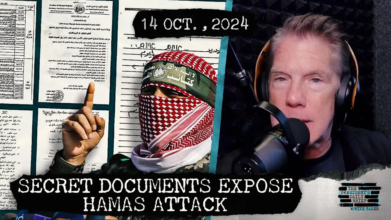 Secret Documents Expose Hamas Attack & Mysterious Drones Swarm Langley Air Base