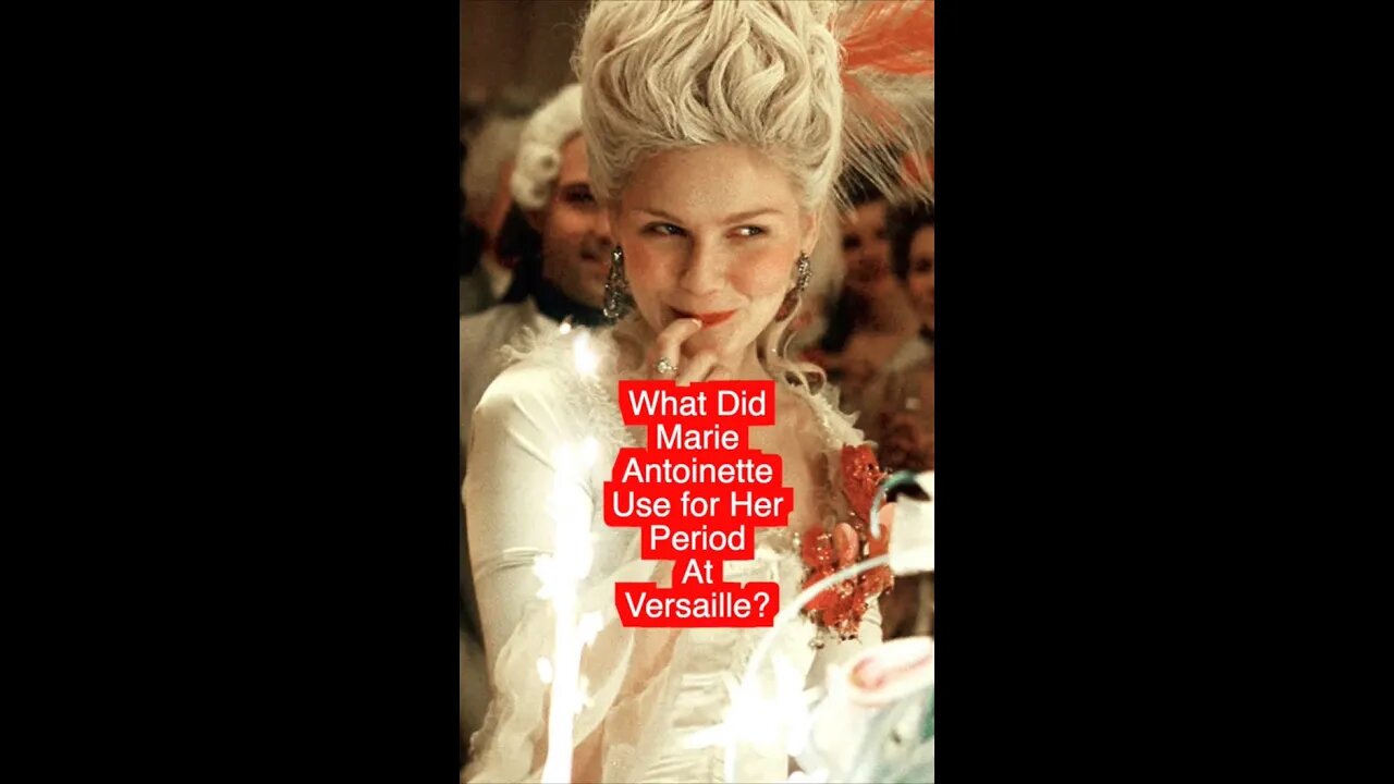 What did Marie Antoinette use for her period at Versailles? #shorts