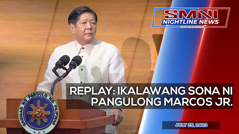REPLAY | Pangalawang SONA ni Pangulong BongBong Marcos Jr.