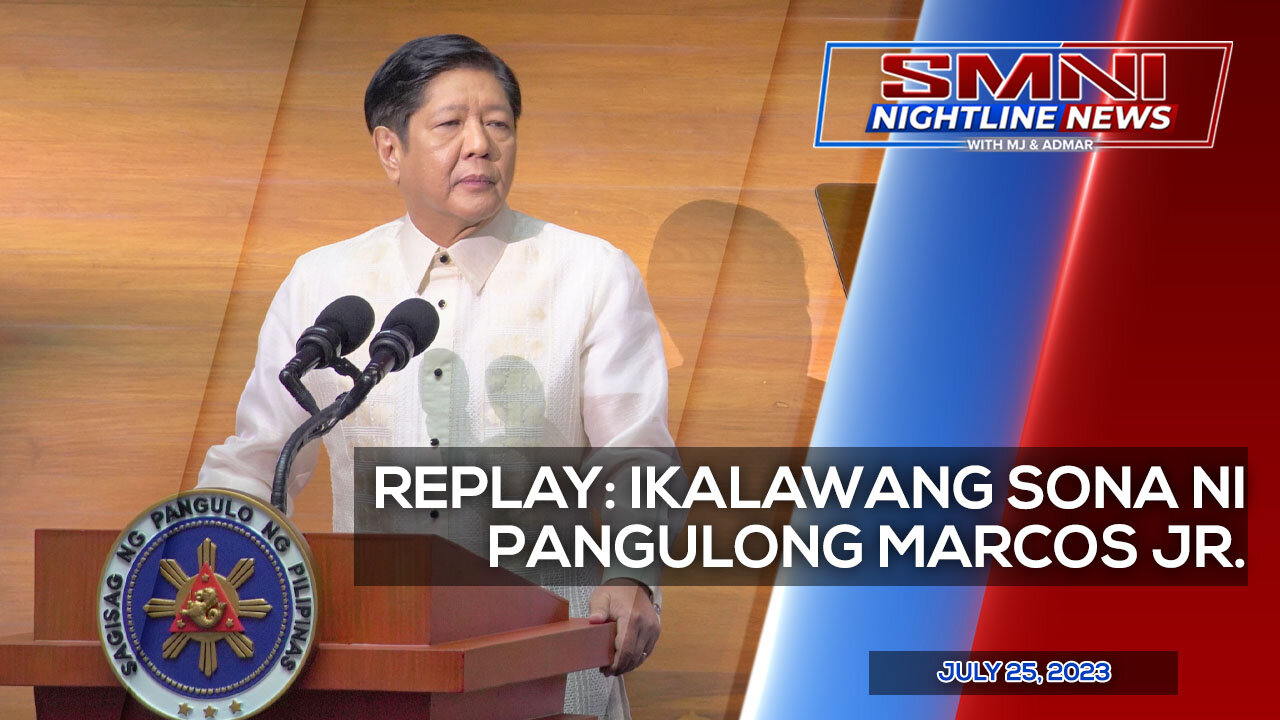 REPLAY | Pangalawang SONA ni Pangulong BongBong Marcos Jr.