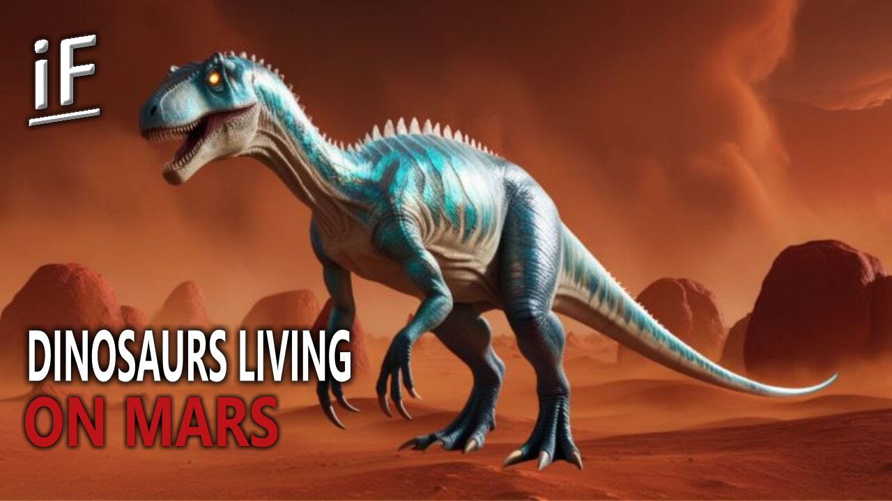 Dinosaurs Living On Mars