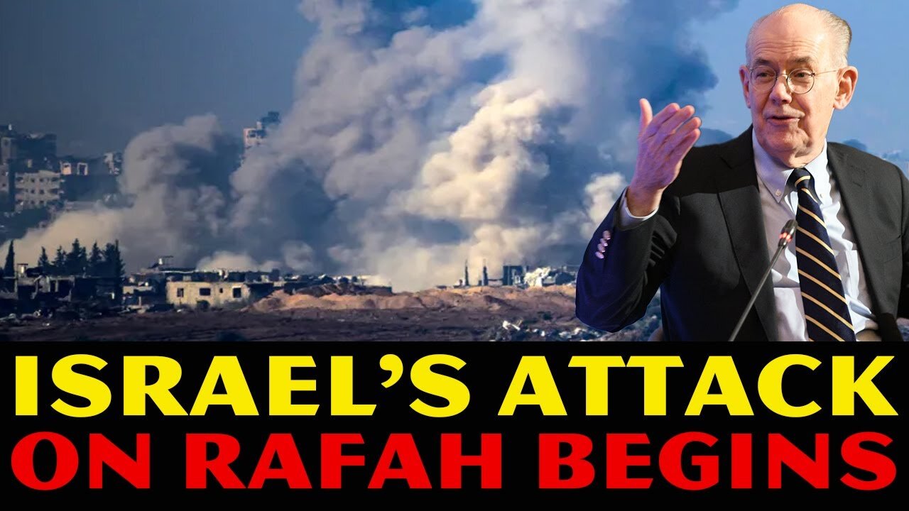 John Mearsheimer Warns: Israel BLOCKED UN Famine Aid Vehicle, IDF's Attack On Rafah BEGINS