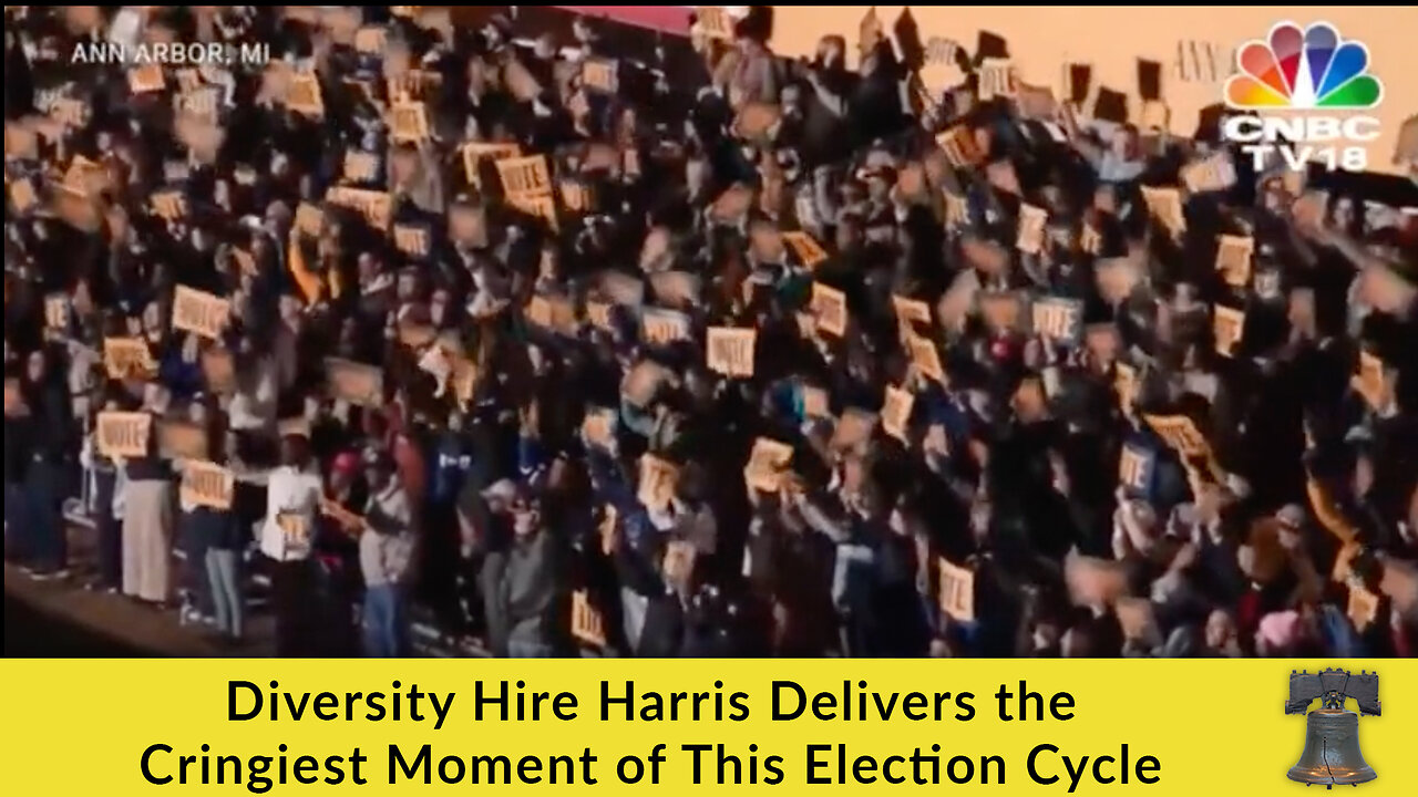 Diversity Hire Harris Delivers the Cringiest Moment of This Election Cycle