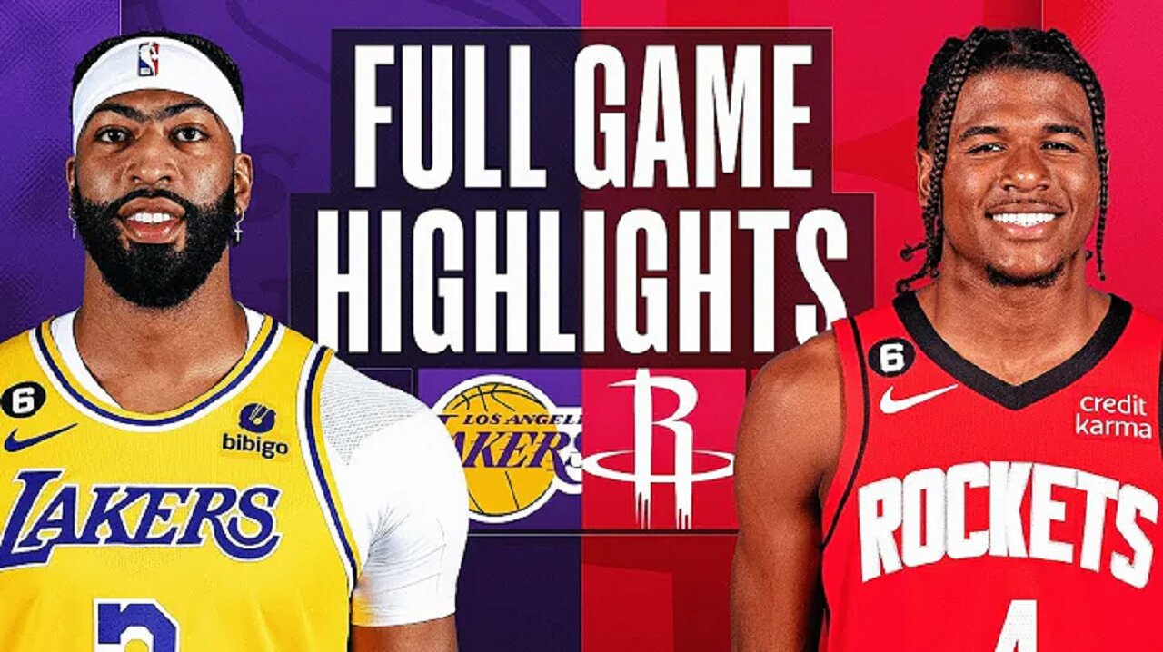 Los Angeles Lakers vs. Houston Rockets Full Game Highlights | Apr 2 | 2022-2023 NBA Season