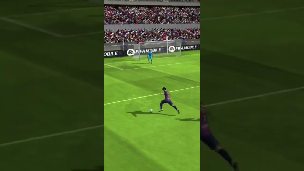 EL CLASSICO SUAREZ EPIC GOAL FOR BARCELONA FIFA 16 #shorts #dls22 #efootball2022 #fifa22 #fifa16