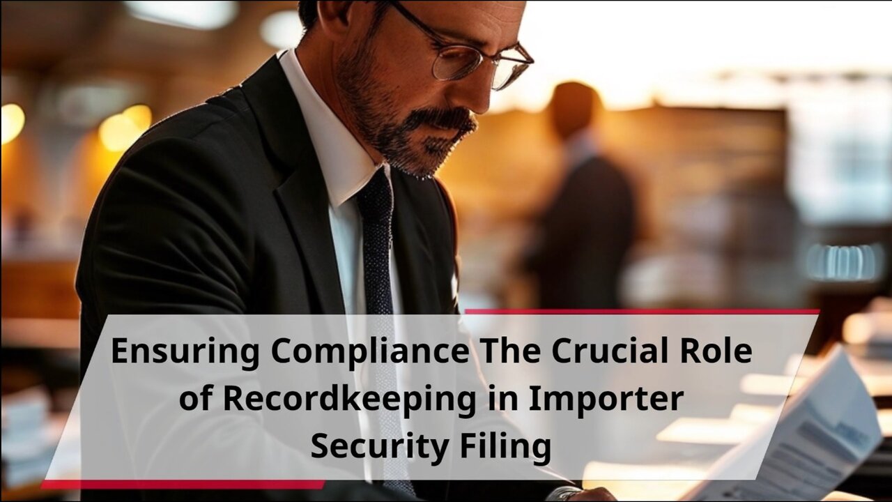 Building Trust: Why Recordkeeping is Essential for Importer Security Filing Compliance