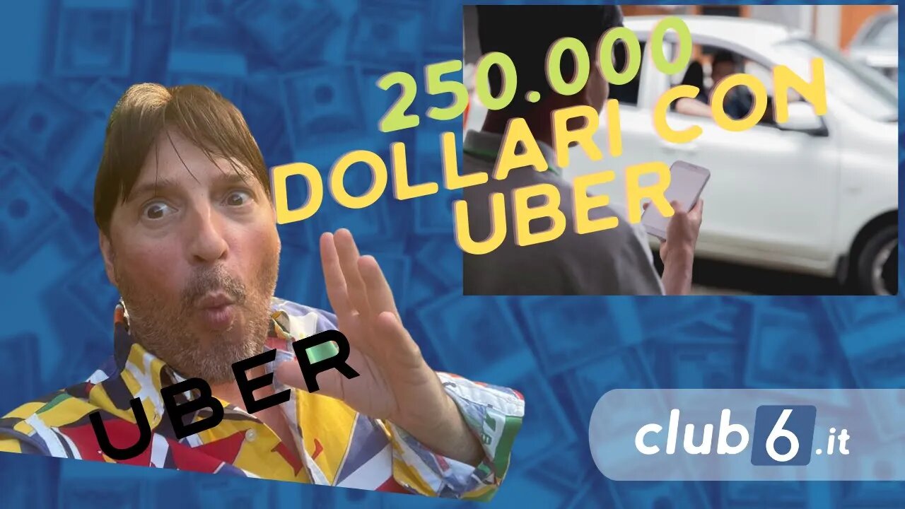 GUADAGNARE 250.000 DOLLARI ALL`ANNO CON UBER. PROVARE PER CREDERE MORRIS CRYPTO