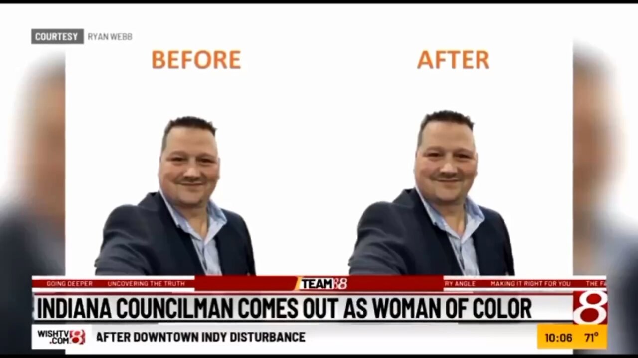 Indiana Councilman... Ahhhh 'Woman' Gets Backlash For His... Ahhh Her 'Gender Fluidity' 🤣🤣🤣