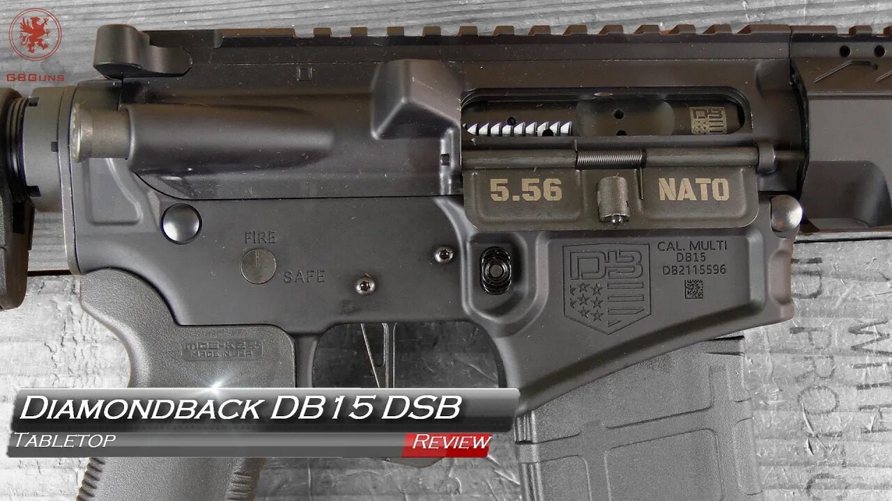 Diamondback Firearms DB15 DSB Tabletop Review and Field Strip