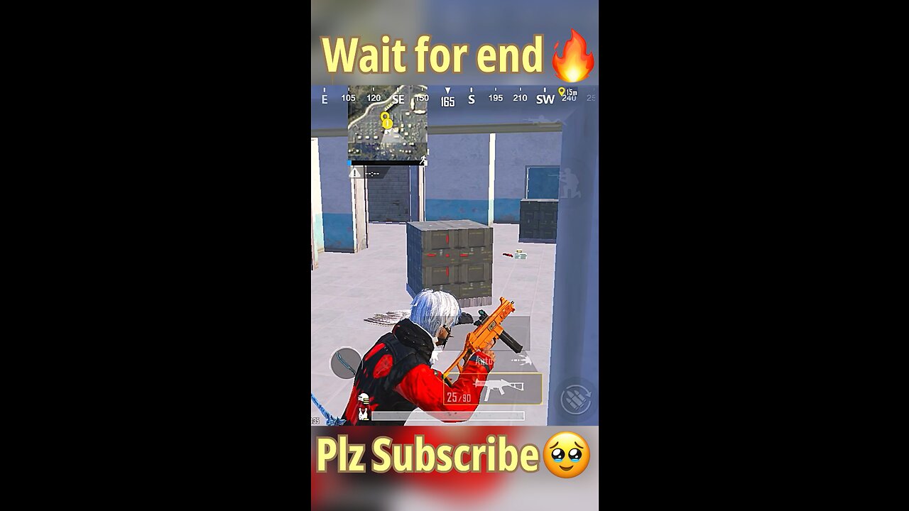 1vs4⚡️wait for end🔥 #rock #bgmi #pubgmobile #pubg #iphone