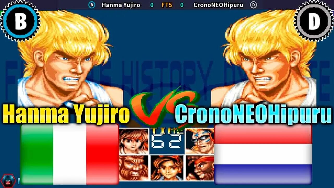 Karnov's Revenge (Hanma Yujiro Vs. CronoNEOHipuru) [Italy Vs. Netherlands]