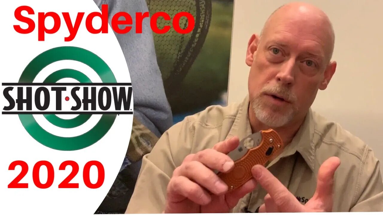 New Knives from Spyderco Shot Show 2020