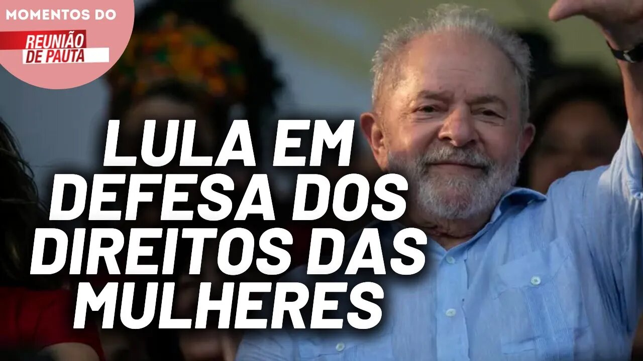 Lula afirma que é a favor da legalização do aborto | Momentos do Reunião de Pauta