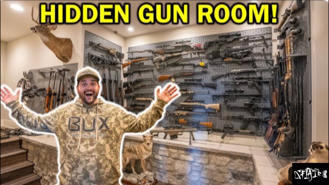 I finished my ULTIMATE HIDDEN GUN room