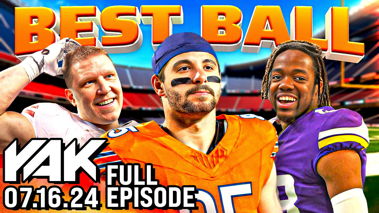 The Yak Best Ball Draft By DraftKings | The Yak 7-16-24