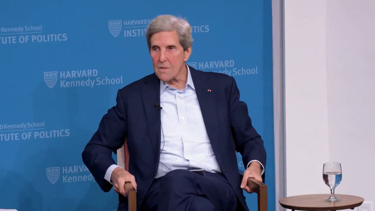 John Kerry Scolding Us To 'Behave' For Climate Crisis