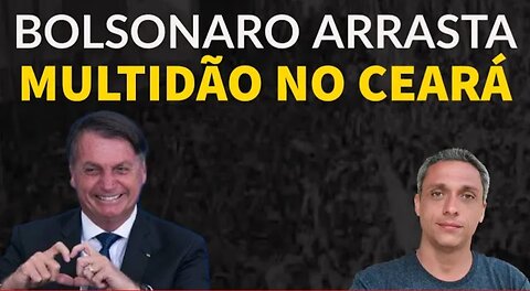 In Brazil, despite being ineligible, Bolsonaro takes thousands of people to the streets of Ceará