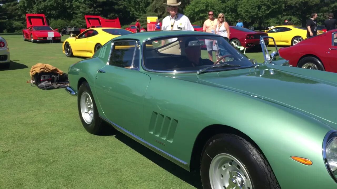On the Concours at 2016 Ferrari Club Of America Meet