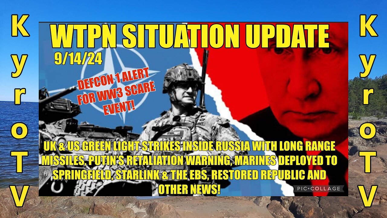 Situation Update - September 14, 2024 (edited version) (Swedish subtitles)