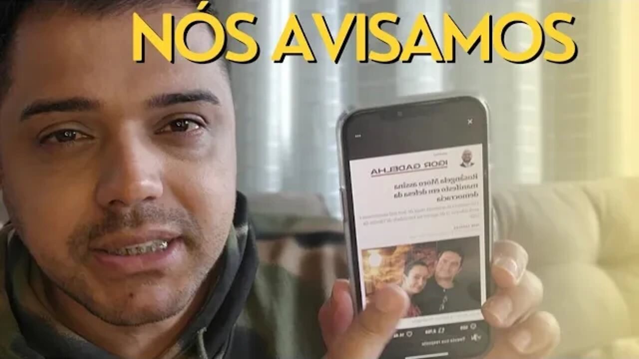 Nós avisamos que aconteceria