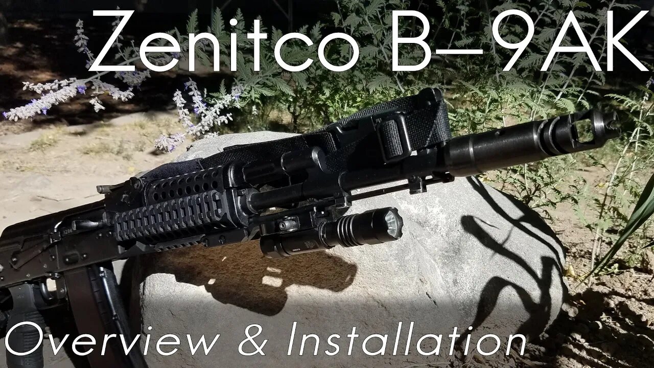 Zenitco B-9 (B-9AK, B-9M) Gooseneck Rail Installation