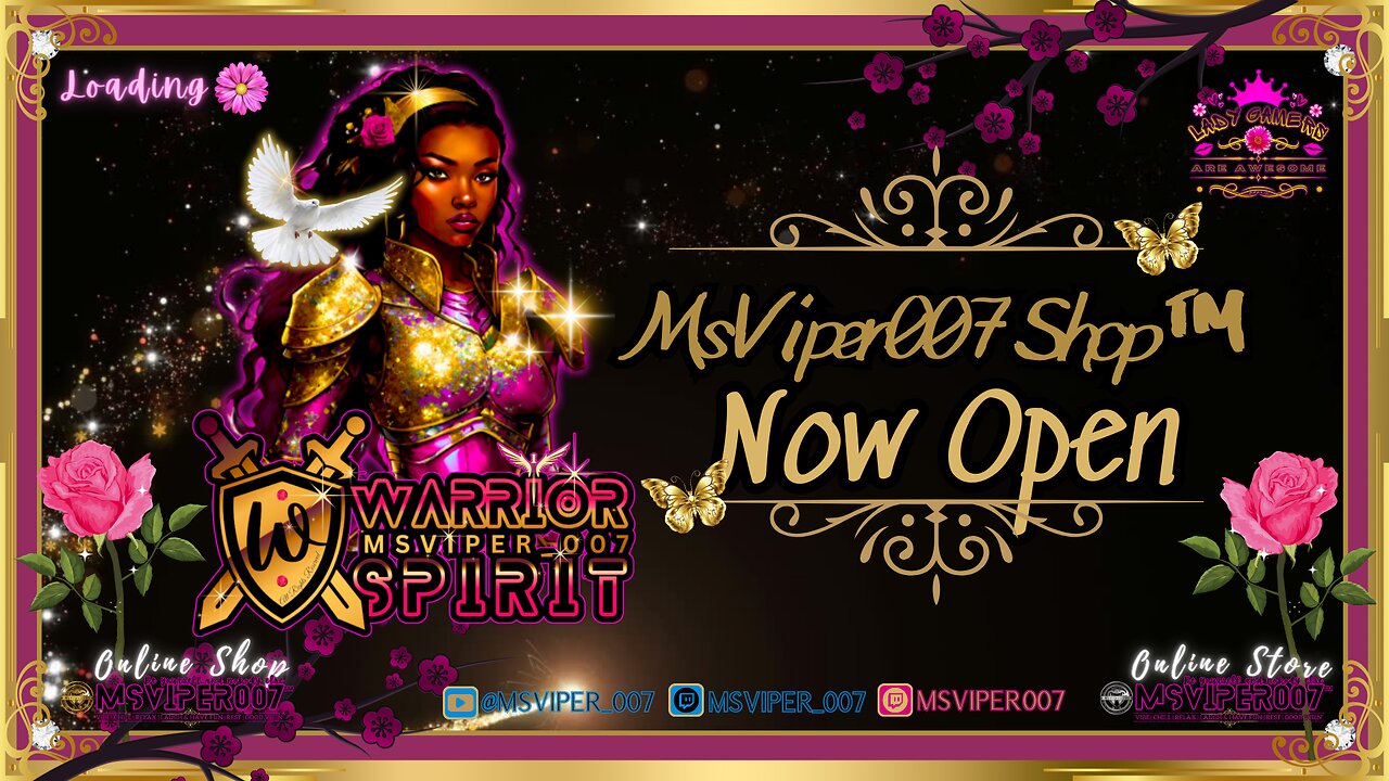 💙MsViper007 Merch™💙 MsViper007 Shop™ by Anna H. "Now Open✨" ✿Created on 05/21/2024✿◉●