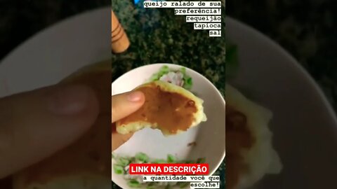 PÃO DE QUEIJO DE FRIGIDEIRA COM 3 INGREDIENTES!! 😱 | Receitas #Shorts