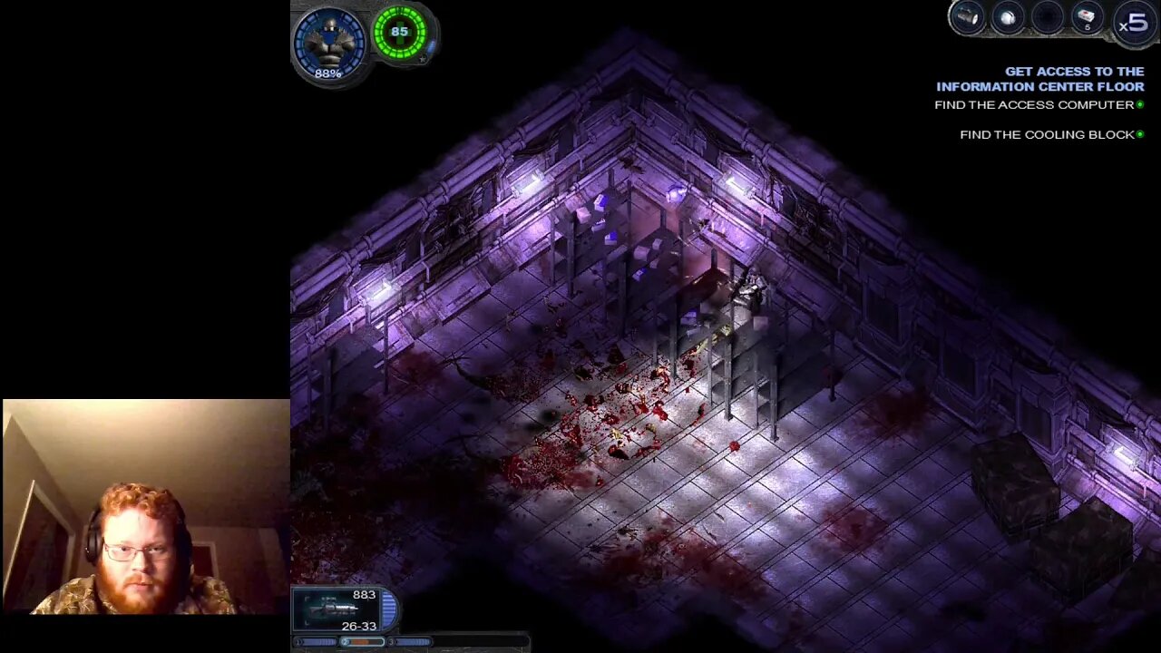 Let's Play Alien Shooter 2 Reloaded (part 5) Clearing the Underground Laboratory
