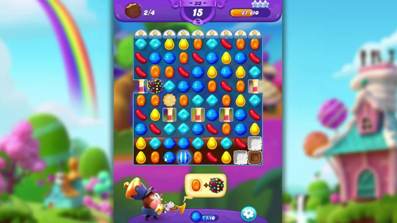 Candy Crush Friends Saga Level 33