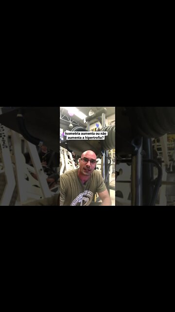 Isometria: aumenta a hipertrofia muscular? #shorts