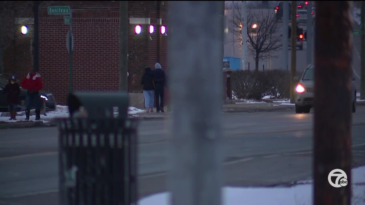 Search for suspect who shot at students