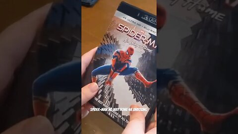 Spider-Man No Way Home 4K Bluray Unboxing