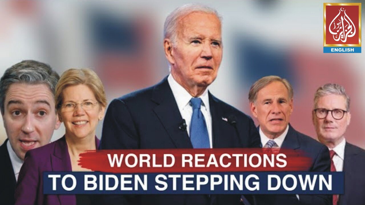 Watch Reactions: Joe Biden Drops Out Of US Election | Aljazairnews