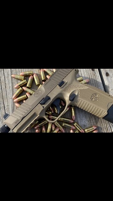 FN 509 First Shots! This FN' Gun Is Awesome! #shorts