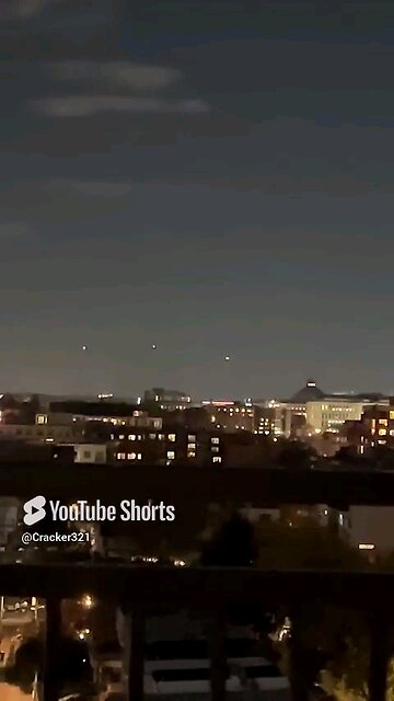 The Mysterious UFO Lights Over South Washington DC