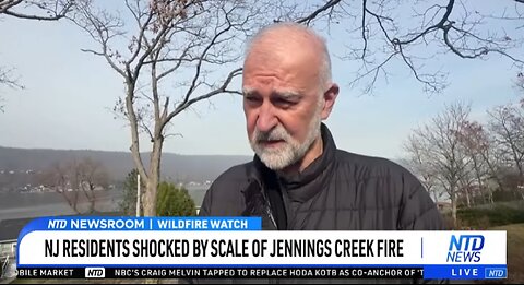 NJ RESIDENTS SHOCKED BY SCALE OF JENNINGS CREEK FIRE