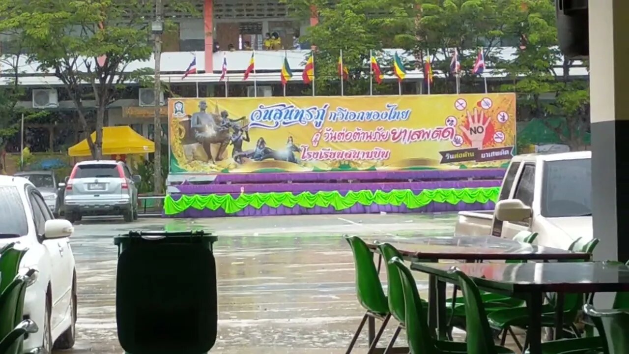 well... it's raining 🌧️ already ⛈️
