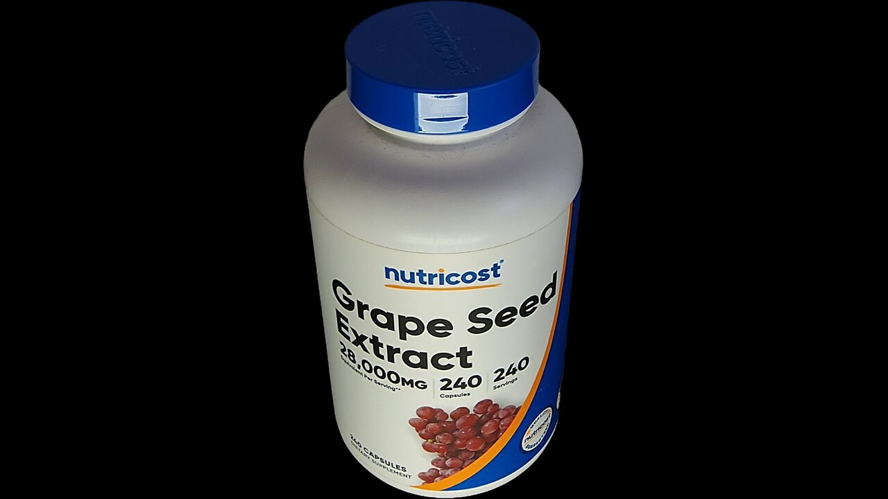 Nutricost Grape Seed Extract #suppliments