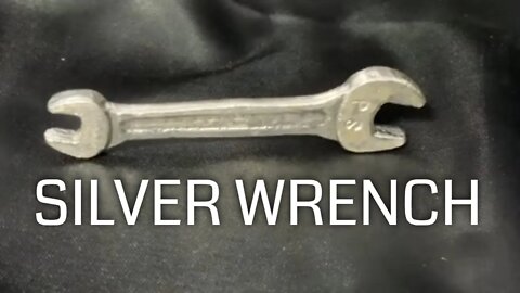 A Silver Wrench From A Plumber