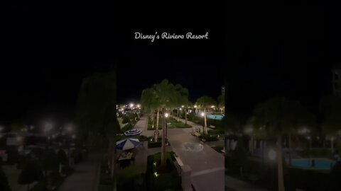 Disney’s Riviera Resort @night 🌙 #disneyresort #rivieraresort #shorts #disneyworld #disney #riviera