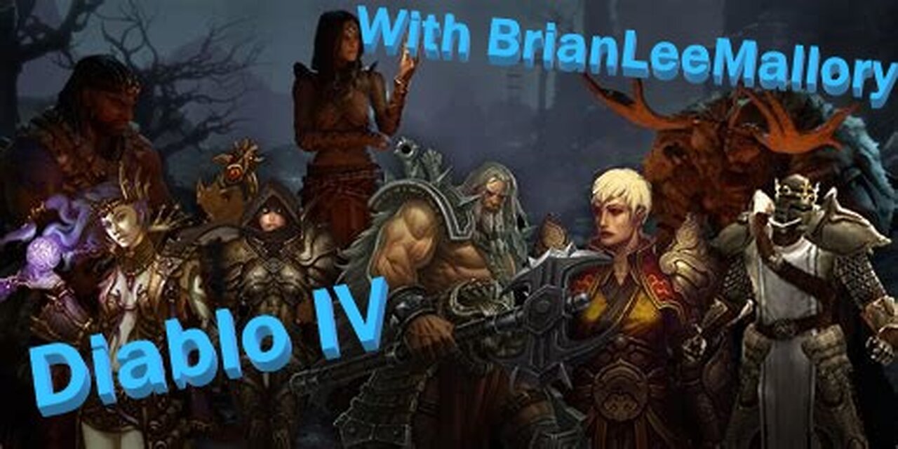 Diablo 4 Bongloads and boogymen! W/ The "Real BLM" BrianLeeMallory